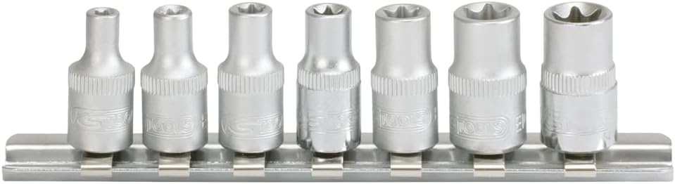 KS Tools 922.1539聽Rail 7聽Ultimate Torx Sockets 1/4聽"