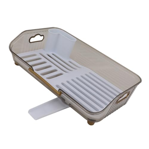 HWGING Yuwaakoo Multifunktionales Abtropfgestell aus PP, Platzsparend, Sauberes und Hygienisches Abtropfgestell die Küchenspüle 10 HWGING Yuwaakoo Multifunktionales Abtropfgestell aus PP, Platzsparend, Sauberes und Hygienisches Abtropfgestell die Küchenspüle