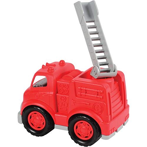 Miniatura 3 de Cosntructive Playthings Juego de cuatro vehículos comunitarios extra grandes y gruesos, cada uno mide 6 pulgadas de ancho x 9 1/2 pulgadas de