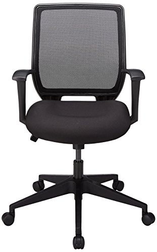 Lorell Executive Mid-Back Work Chair 2.6" Height X 62.5" Width X 26.8" Length Black #TOP1