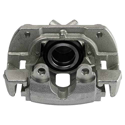 Image of TRQ Front Driver and Passenger Side Brake Caliper Set Caliper Brackets Hardware Compatible with 01-06 BMW 330Ci 01-05 330i 330xi 07-08 Z4