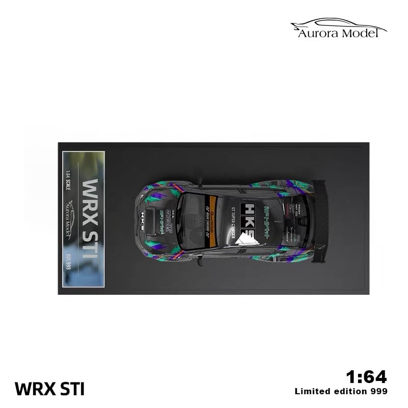 Aurora Model 1/64 スバル WRX STI HKS Aurora Model 1:64 Subaru WRX STI HKS (2 Version) – Horizon