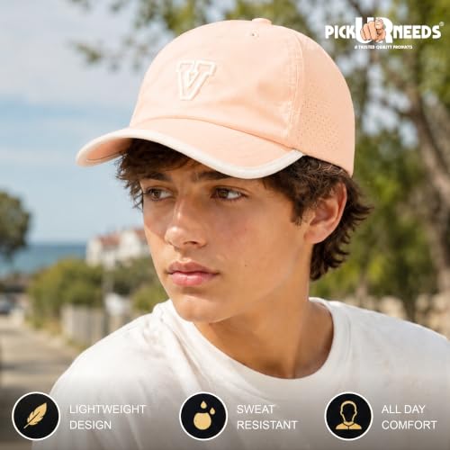 Image of Pick Ur Needs Unisex Sports Baseball Cap Breathable Quick-Dry Summer Cap with Adjustable Strap