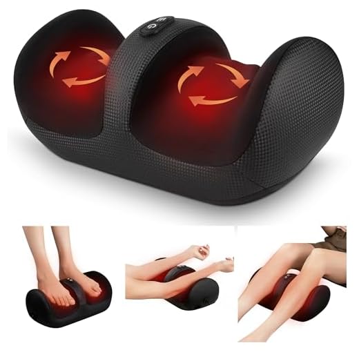 Nekteck Shiatsu Foot and Calf Massager with Heat