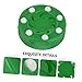 WHAMVOX 2pcs Roller Hockey Pucks for Indoor and Outdoor Practice Plastic Design for Smooth Play for Training and Skill Development