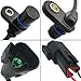 Automotive-Leader 74430-00D Speedometer Sensor for Softail Road King Classic Electra Glide Softail Night Train 2000-2006 74430-00A 74430-00B Motorcycle Electronic Speedometer Sensor