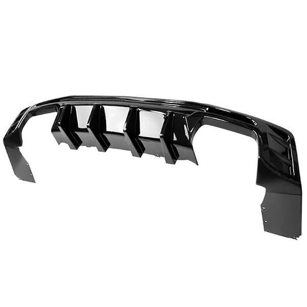 ZZDSNJ Rear Diffuser Bumper Lip Compatible with 2016-2022 Chevrolet Camaro Factory Style Lower Valance Glossy Black by ZZDSNJ - Image 3