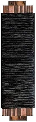 Lee Tough Man Makiwara 2 - Black Wood Martial Arts Makiwara Board - 18" Long x 4" Wide x 4" Deep - 5 lbs Tension