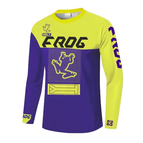 Maillot de VTT Équipe de France UGLY FROG pour Downhill et Moto