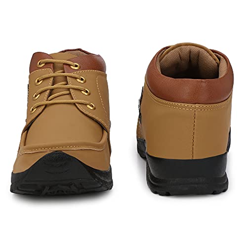 Image of Men's Casual Boots for Men Stylish, Durable & Comfortable Everyday Footwear for Travel, Work, or Outings, Ideal for All-Season Casual Use