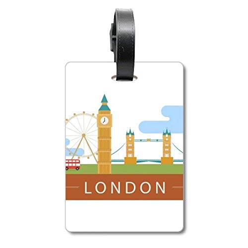 Étiquette de voyage Londres Big Ben, cadeau idéal pour amateurs de road-trip