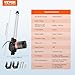 VEVOR Linear Actuator 12V, 12 Inch Heavy Duty 1320lbs/6000N Linear Actuator, 0.19