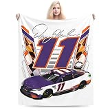 NTYCY Denny Hamlin 11 Blanket Tapestry Sofa Bed Fuzzy Plush Luxury Flannel Super Cozy All Seasons Microfiber Warm Decorative Lightweight Bedroom