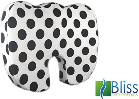 Orthopedic Memory Foam Seat Cushion - Perfect for Lower Back, Hip, Tailbone, Coccyx and Sciatica Pain - Can Be Used At Home, Work, Desk, Wheelchair, Bench, Couch, Car - Machine Washable