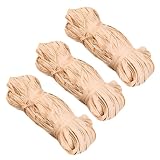 Naturale Mazzi Rafia Riempitivo 3 Regalo per Scatole Matrimonio