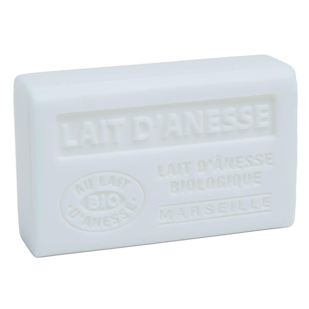 Label Provence Savon de Marseille - French Soap Made With Fresh Organic Donkey Milk - Donkey Milk Fragrance