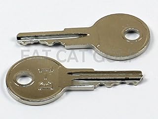 EZGO Key for All Stock EZGO Golf CARTS (Set of 2)