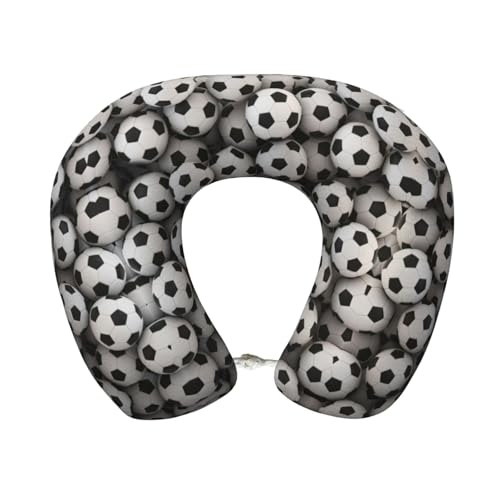 Almohada Cervical de Polycotton Negro miniatura 1