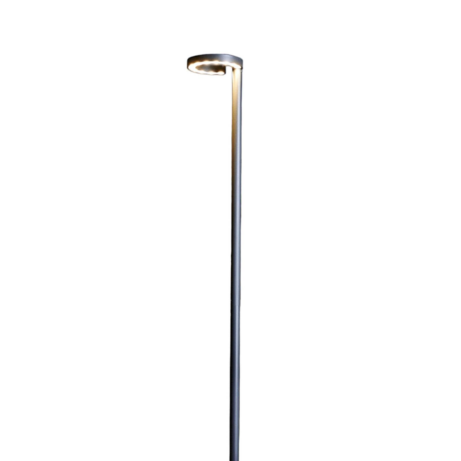 Lucande Lampione Da Giardino Esterno, Moderno Per Cancello Sentiero Vialetto Ingresso Piantana Lanterna Illuminazione di Design 240 cm 790lm IP54
