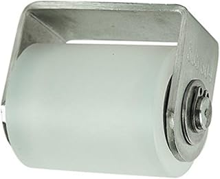 Slide Gate Guide Roller, Hard Nylon Sliding Rolling Gates Guider with Bracket, Heavy Duty Sealed Ball Bearing Sliding Rolling Assembly (Size : 40x50mm)