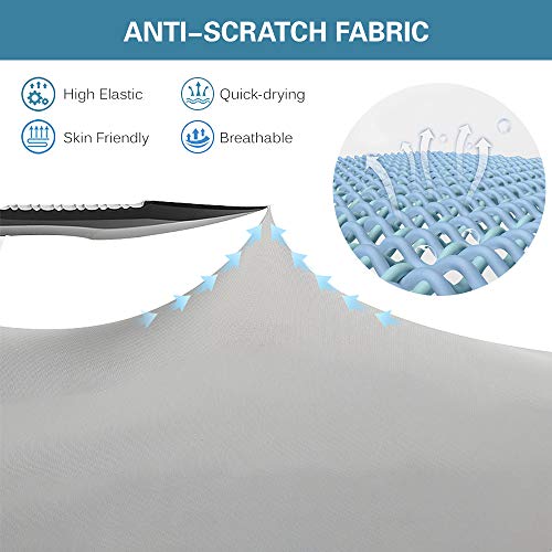 Ajcoflt Mangas no Braço de Resfriamento com Dedos Ergonômicos Homens Mulheres UV Proteção Solar Braç