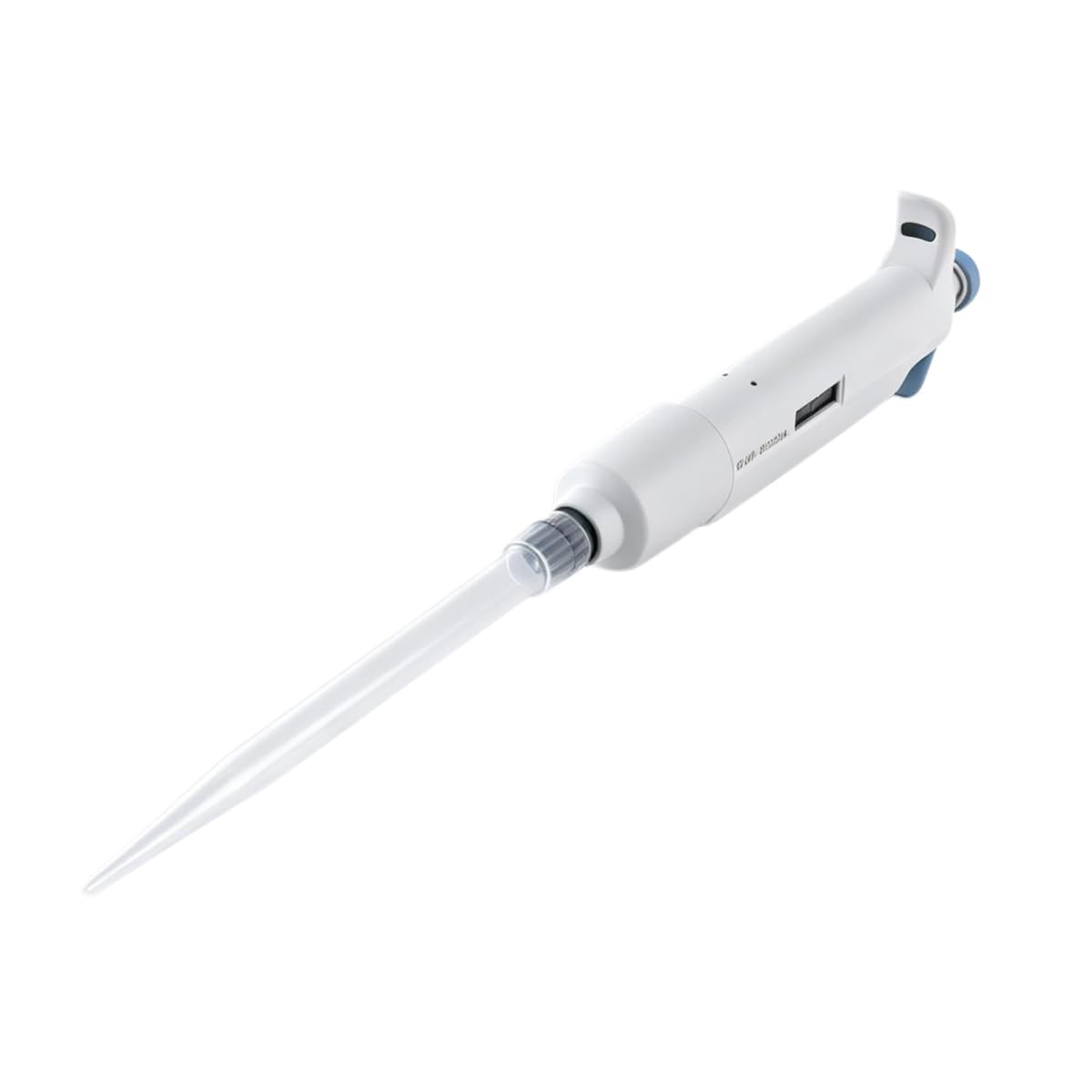 Teron Pipetta da laboratorio a canale singolo da 1-5 ml, micropipette ad alta precisione, con porzione inferiore autoclavabile, con 30 punte
