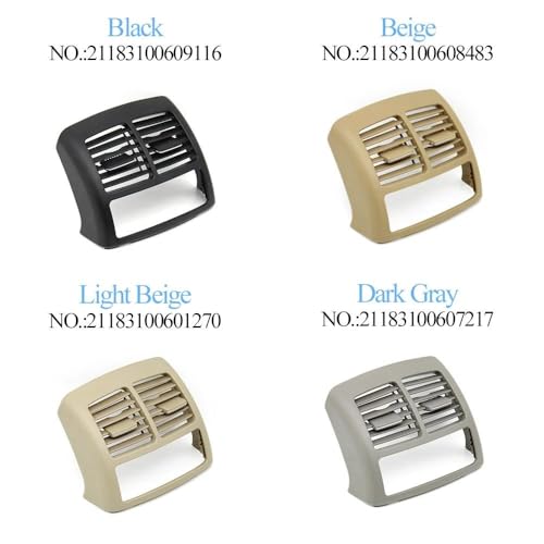 Panneau grille ventilation arrière résistant pour climatisation Benz E350 W211 - 3