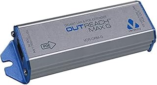 Veracity Outreach Max G PoE Extender - 1 Gigabit Ethernet Input Port(S) - 1 PoE Output Port(S) - 90 W