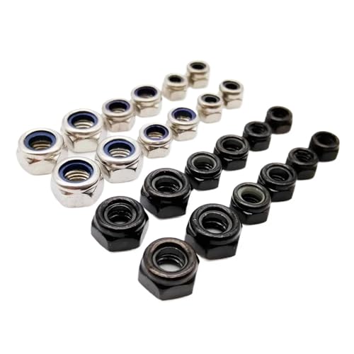 Ozxwl OZXWL 50 Stück Selbstsichernde Muttern