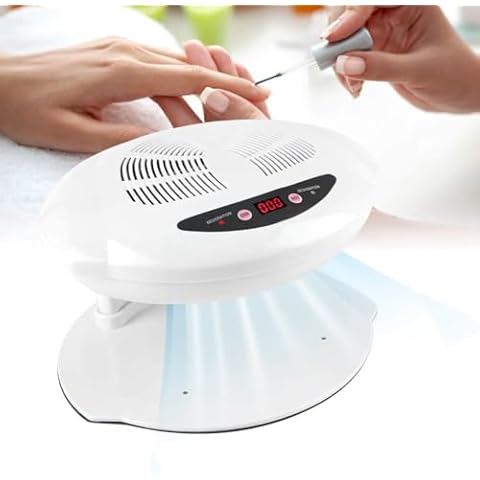 Nail Dryer with Air, 400W Nail Varnish Dryer Machine Cover