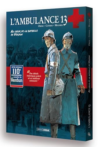L' Ambulance 13 - Au coeur de la bataille de Verdun - écrin - prix découverte -  Mounier - Bamboo Eds - Coffret - Bande dessinée