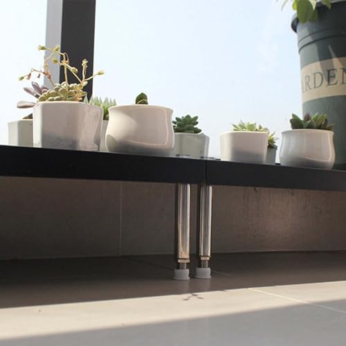 Extensor de alféizar de ventana extensible de 120cm sin taladros para plantas 3