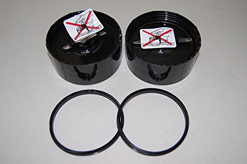 Cross & Flat Blades with Gaskets Replacement Blender Parts fits