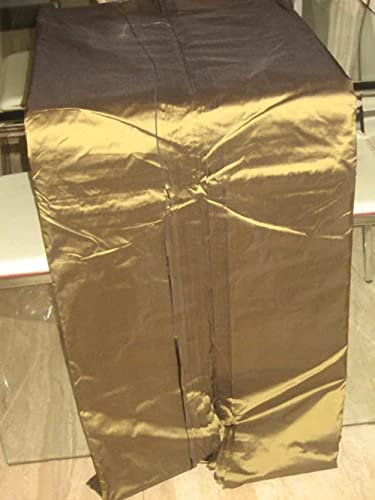Tissu taffetas de soie vert irisé peau de serpent 137cm au mètre couture