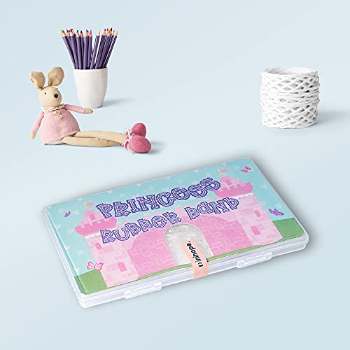 Minihope Mini Rubber Bands Soft Elastic Bands Clear Polyband Elastics 1000 Count For Women Kids Braids Hair Clear - Fine Hair Pain-Free #TOP4