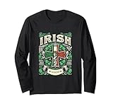 Irlandés Vintage Vintage Irish USA Comunidad Manga Larga