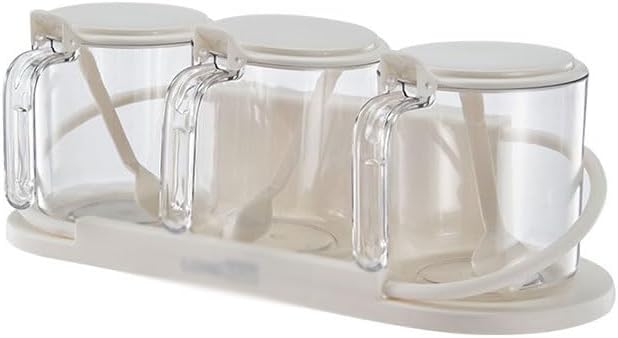 Kitchen Spice Box Wall Mounted Jar Storage for Household Use