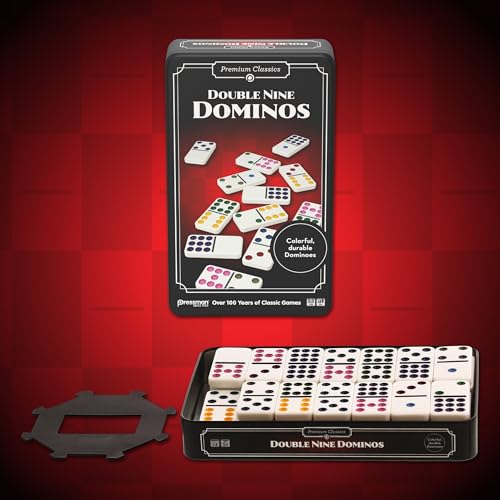 Goliath Double 9 Dominos Juego de Mesa Clásico Familiar miniatura 6