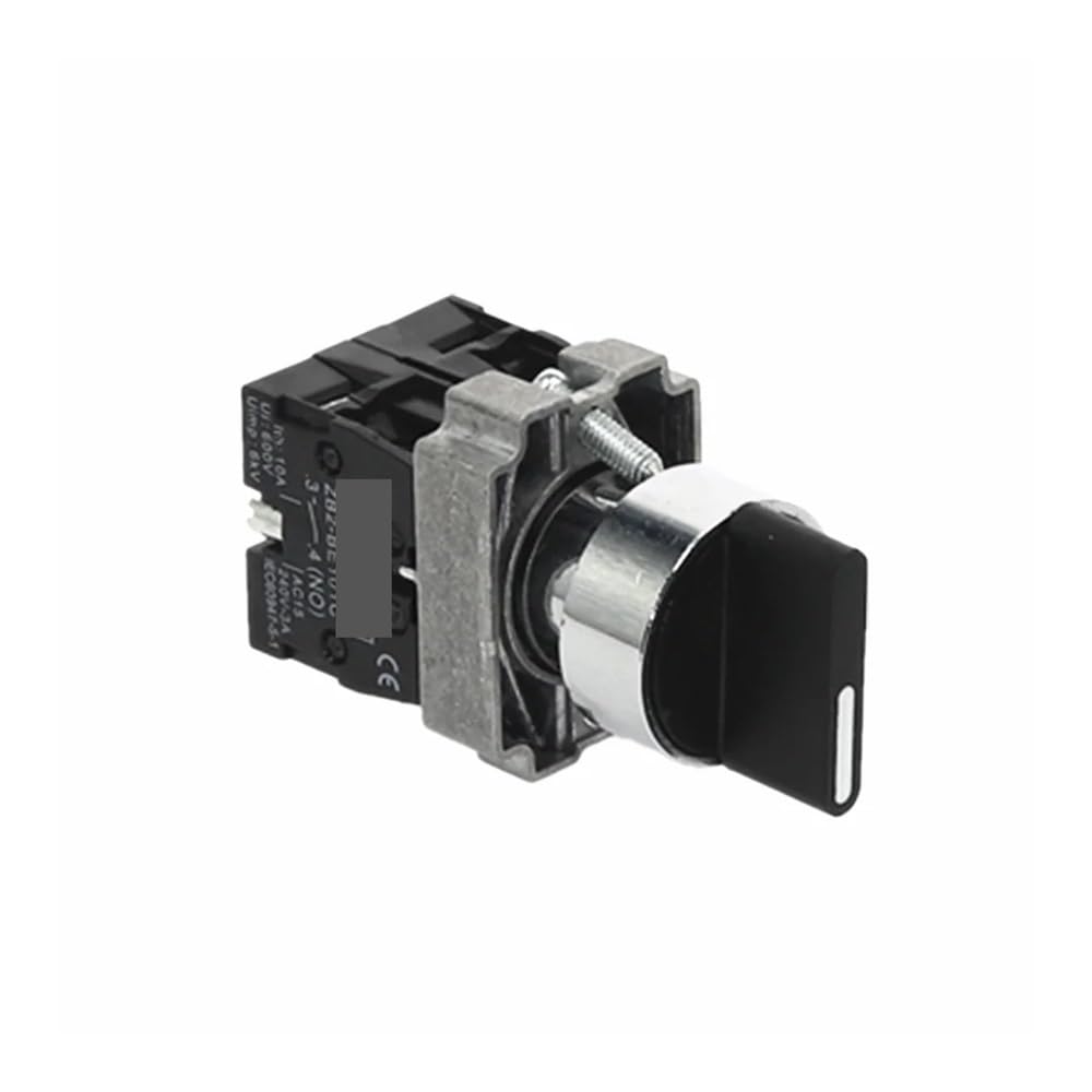AARTERZZA 22mm XB2-BD33 3 Position 2NO Knob Switch 10A/415V Lock-in Selection Switch