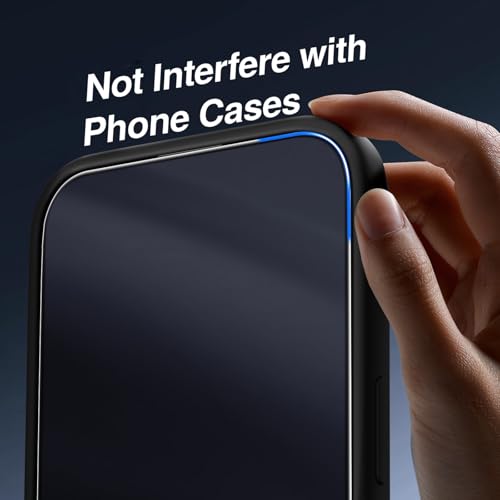 Image of SMARTDEVIL 3 Pack Tempered Glass for iPhone 16 Pro Screen Protector, Military-Grade Shatterproof Protection, 9H Hardness, Fast & Easy Installation, Case Friendly Design