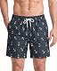 Badehose Herren Maamgic 18cm Innenlänge Schnelltrocknend Badeshorts