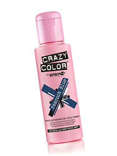 Crazy Color Hair Color - Peacock Blue 45 by Crazy Color