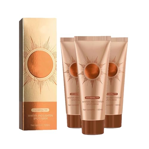 Weißende und Aufhellende Maske, 2025 Neu Peel-Off Maske für Strahlende