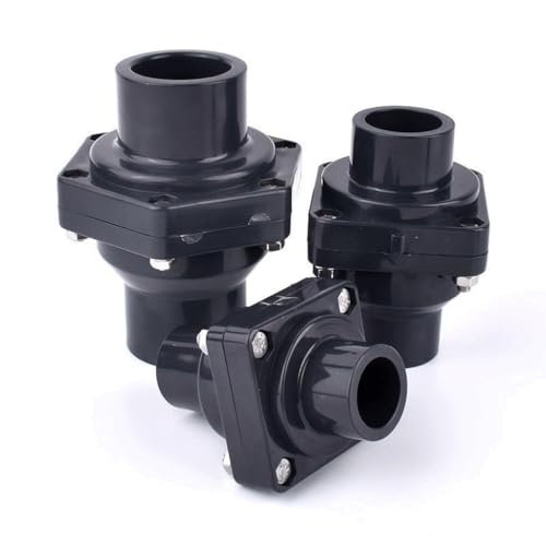 Válvula de retención de UPVC con conector plástico de rosca e ID de 20 a 75 mm 3