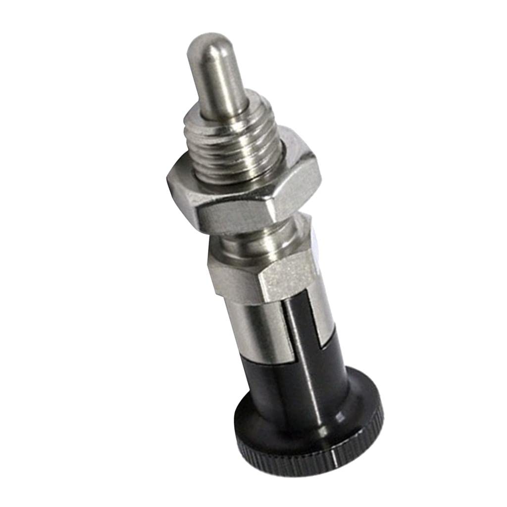 Generic Stainless Steel Button Index Piston Spring Lock Pin , SXYKN5 M5