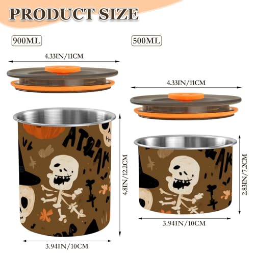 Contenedor de Acero Inoxidable para Café 500ml miniatura 3