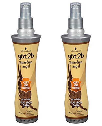 Got2b Guardian Angel Flat Iron Balm with Gloss Finish, 6.8-Ounce (Pack of 2)