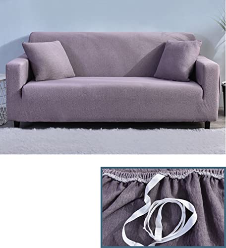 Housse de canapé extensible 4 places imperméable pour protéger votre salon modulable - 3