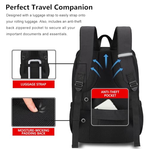 MAXTOP Deep Storage Laptop Backpack