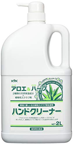 Amazon.co.jp: 古河薬品工業 KYK ハーブ&アロエ ハンドクリーナー2L(1